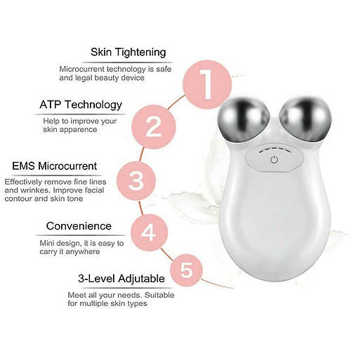 UltraTone Facial Stimulator - Anti-Aging & Skin Tightening Device for Wrinkle Reduction & Face Lifting | Perfect for Home Skincare & Beauty Routine
