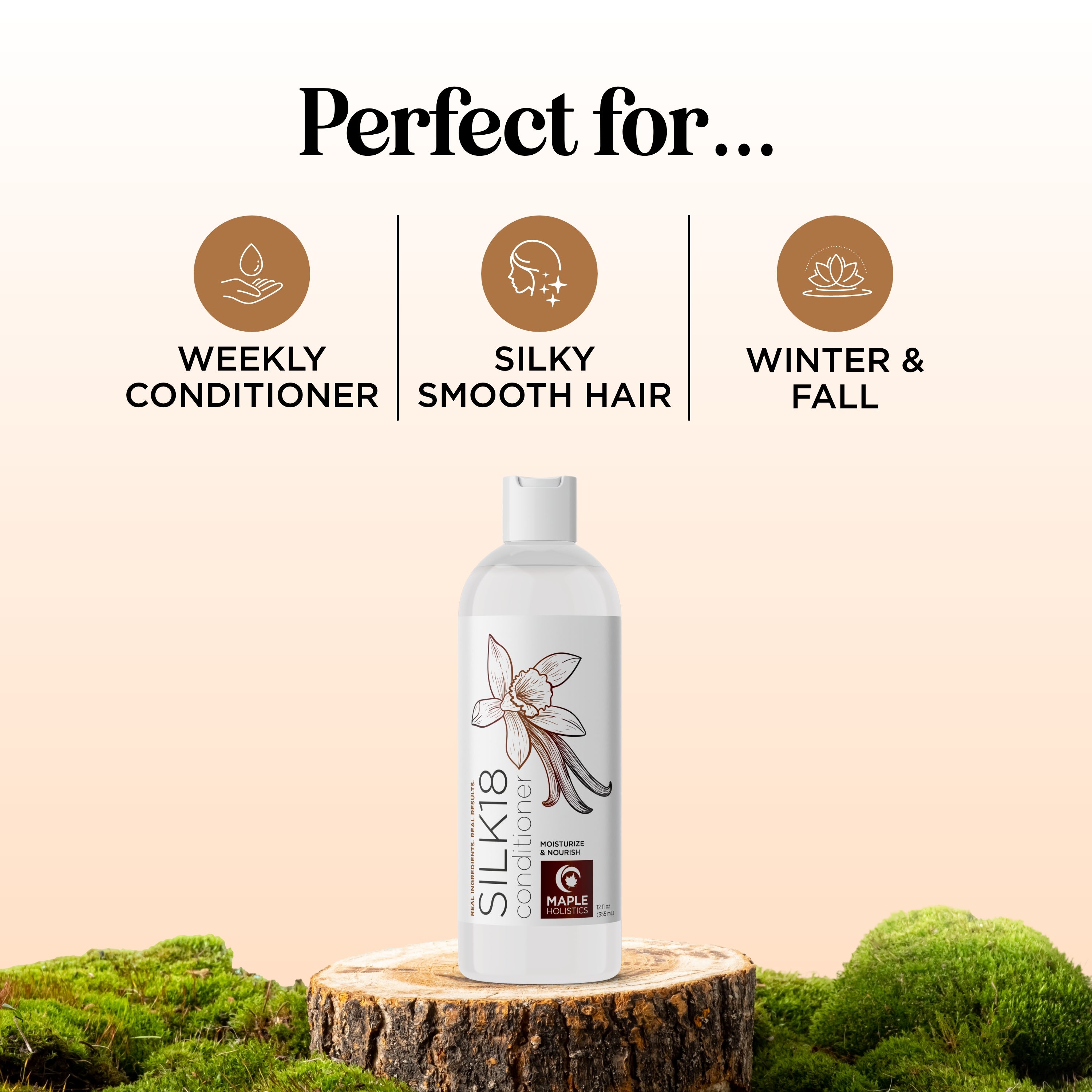 Silk18 Deep Conditioning Hair Treatment - Repairing & Hydrating Hair Mask for Dry, Damaged Hair - Perfect for Salon-Quality Hair Care at Home