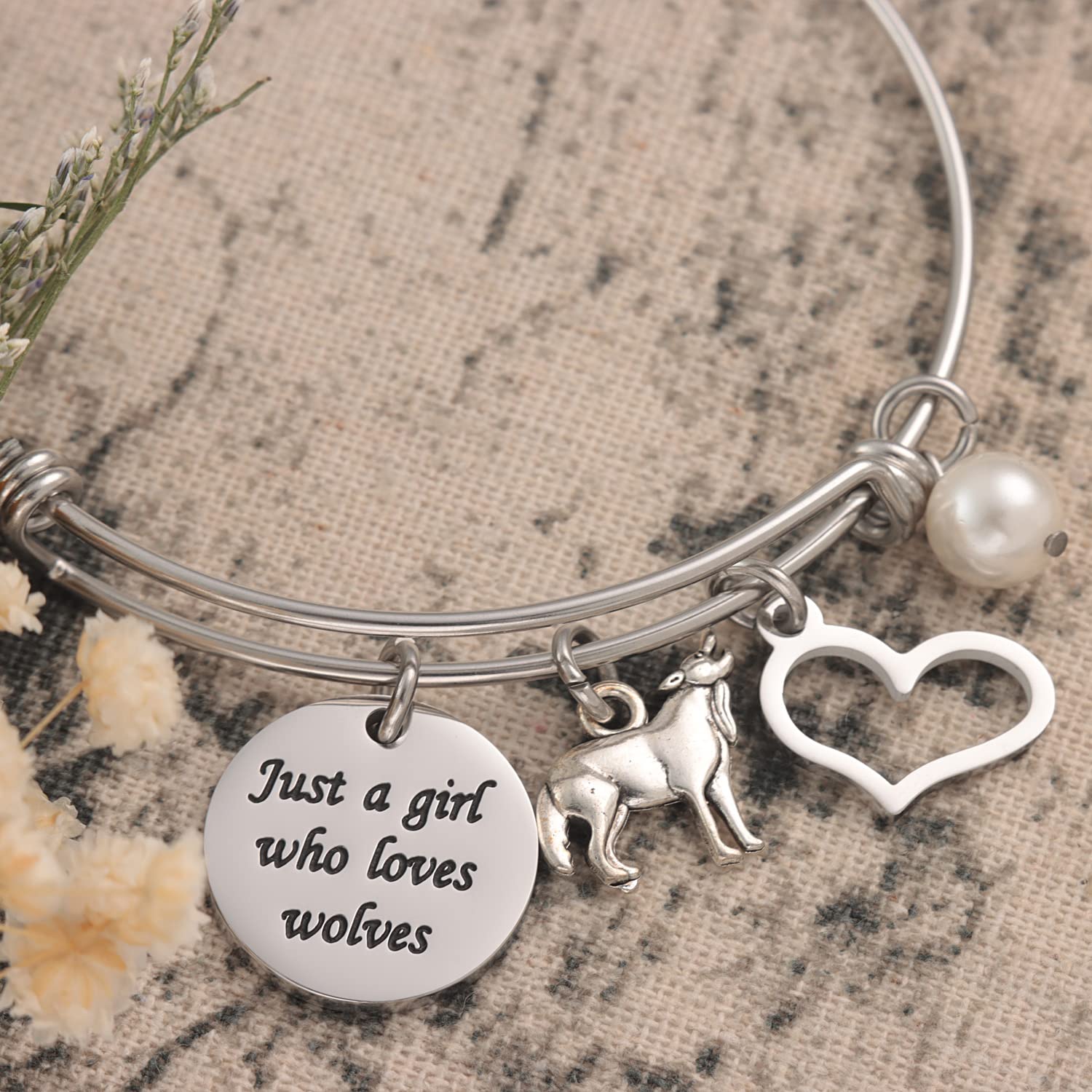Wolf Bracelet for Women - Perfect Gift for Wolf Lovers & Teens | Outdoor Style