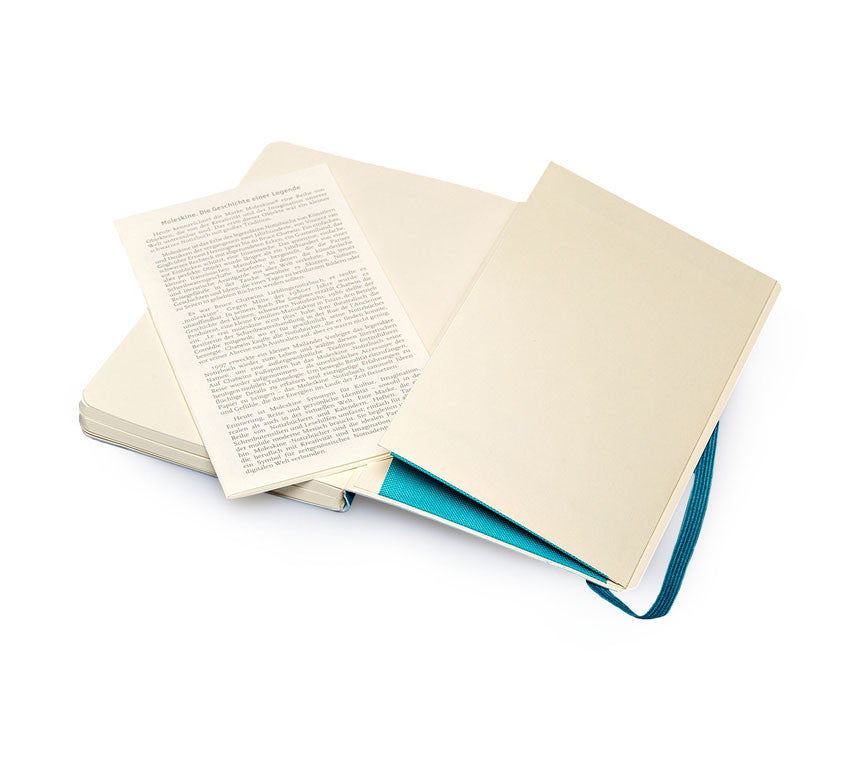 Premium Moleskine Colored Plain Notebook - Pocket Size (3.5