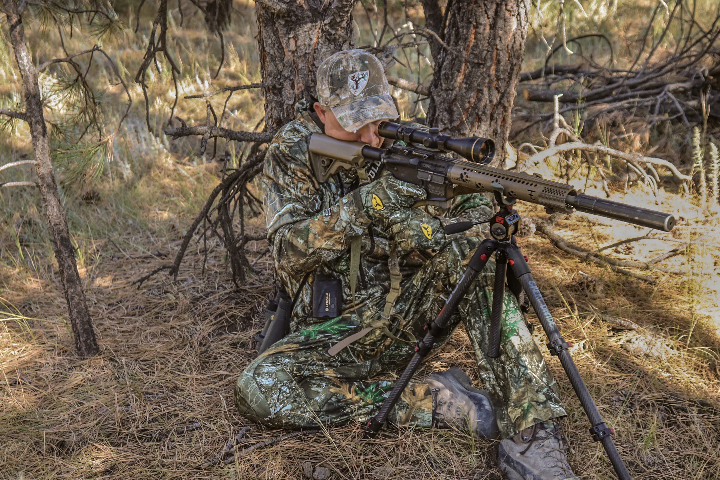 Scent Blocker Shield Series Silentec Midweight Camo Hunting Pants for Men - Durable & Quiet Outdoor Gear for Deer Hunting and Wilderness Adventures