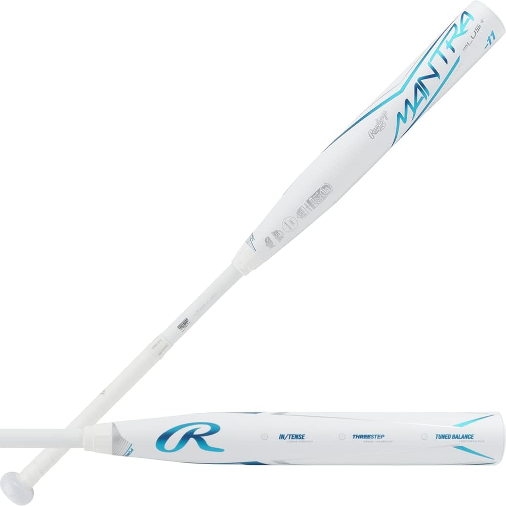 Rawlings Mantra+ Fastpitch Softball Bat -11/-10/-9 Drop | 2-Piece Composite Construction | ASA & USSSA Approved for All Fields | Youth & Adult Sizes | Perfect for Competitive Games & Training