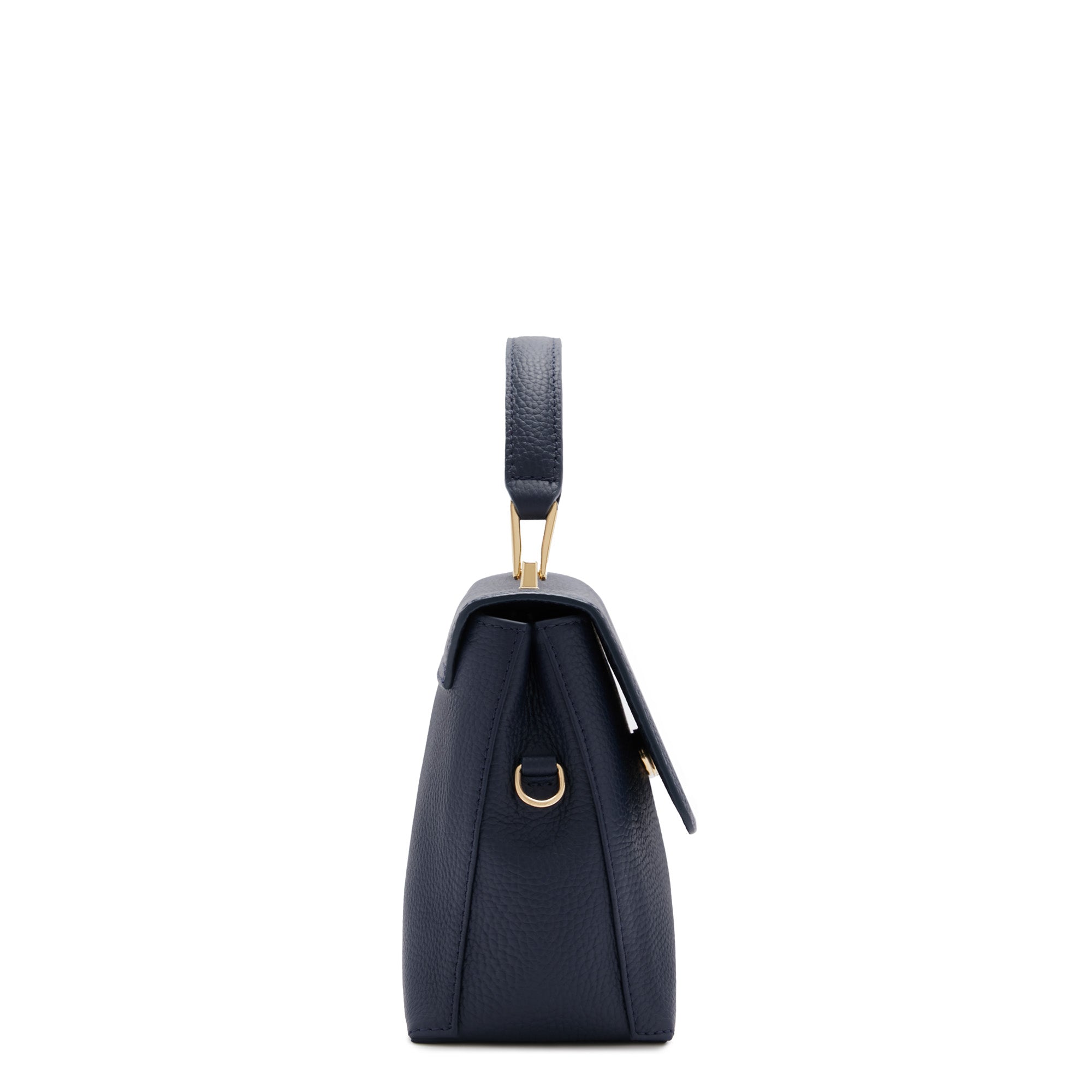 Femme Forte Heline Blue Calfskin Leather Handbag for Women - Stylish Designer Purse for Work, Travel & Everyday Use