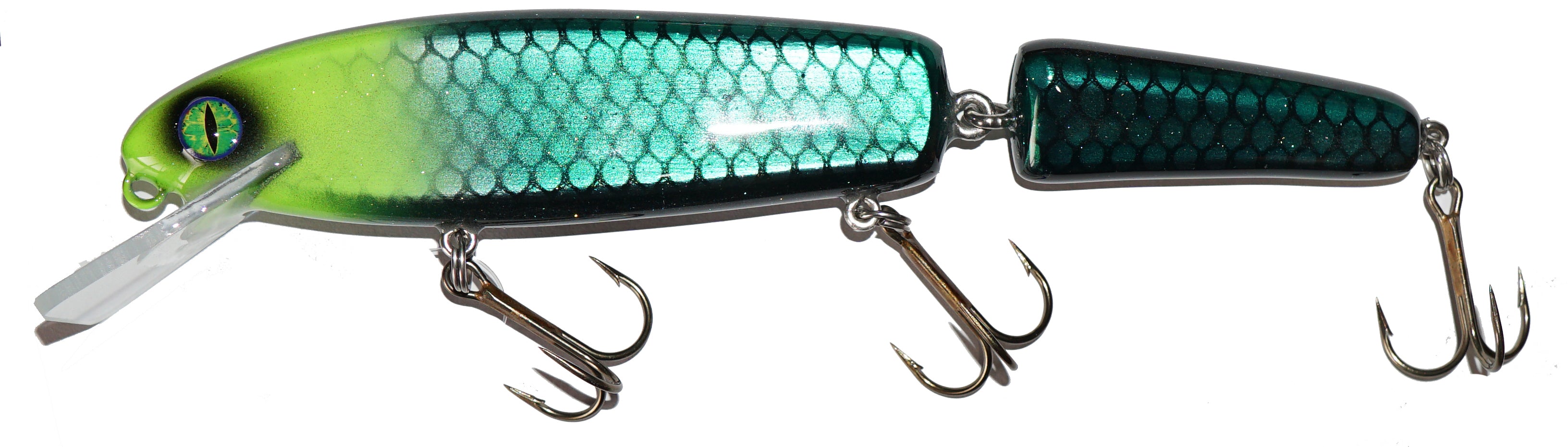 Big Fork Deep Twitch Darter Bait Crankbait Jointed Fishing Lure for Bass, Walleye & Pike - Perfect for Freshwater & Saltwater Angling