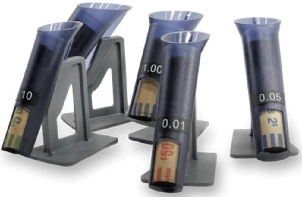 AccuBANKER AB510 Professional Coin Counter Machine - High Speed 350 Coins/Min, Digital Display & Printer Compatible, Commercial Grade Coin Sorter & Wrapper for USD (Perfect for Banks, Retail Stores & Cash-Intensive Businesses)