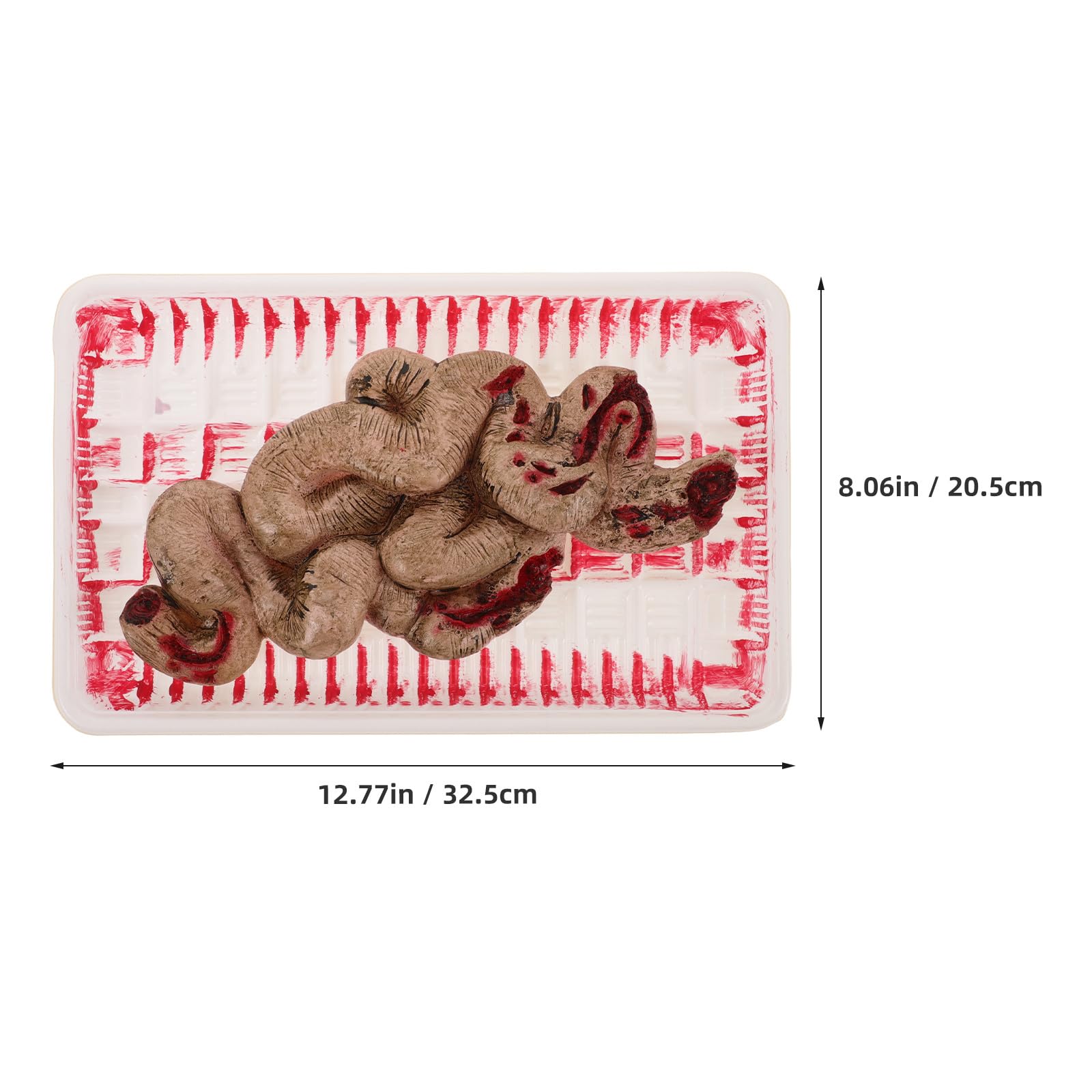 Scary Fake Intestines Toy - Realistic Halloween Organ Prank Props for Trick or Treat, Haunted House Decor, and Spooky Party Supplies