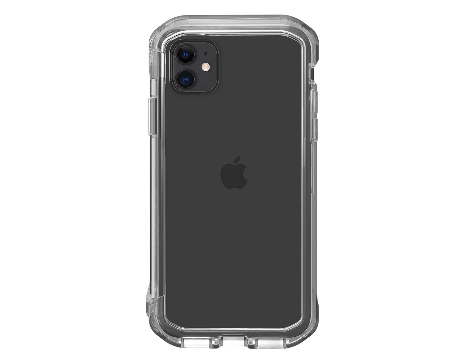 Element Case Rail for iPhone 11/XR - Clear Protective Bumper Case with Shock Absorption | Perfect for Outdoor Activities, Travel & Daily Use