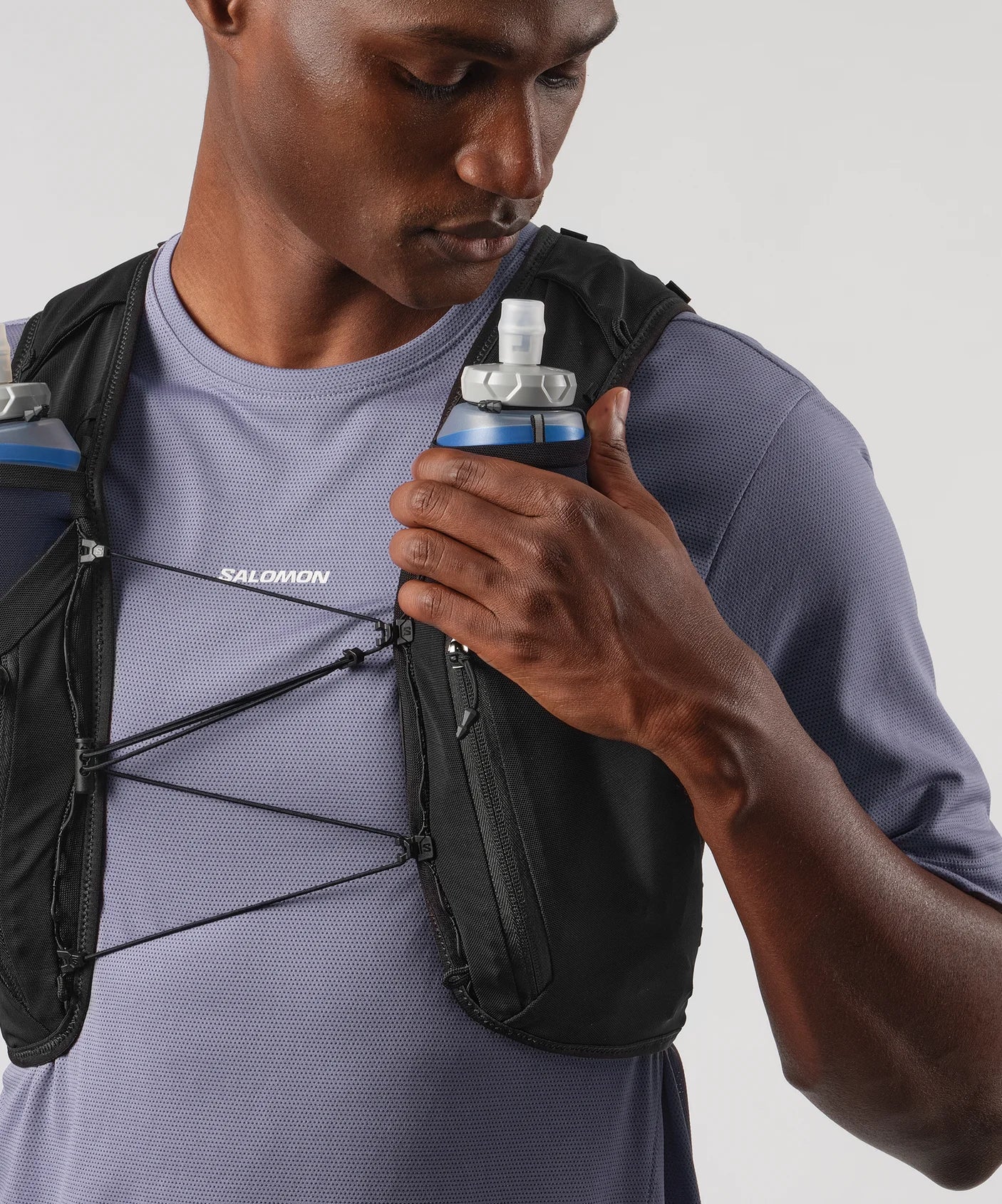 Adv Skin 12 Running Hydration Vest Set - Lightweight Breathable Marathon Gear for Trail Runners & Outdoor Enthusiasts - Perfect for Long Distance Training, Hiking & Adventure Races