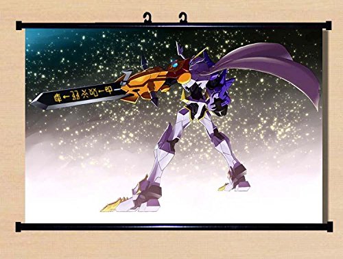 Digimon Digital Monster Taichi Agumon Anime Wall Scroll Poster - 23.6x13.7 Inch Fabric Painting for Home Decor | Perfect for Bedroom, Living Room & Anime Fan Gifts