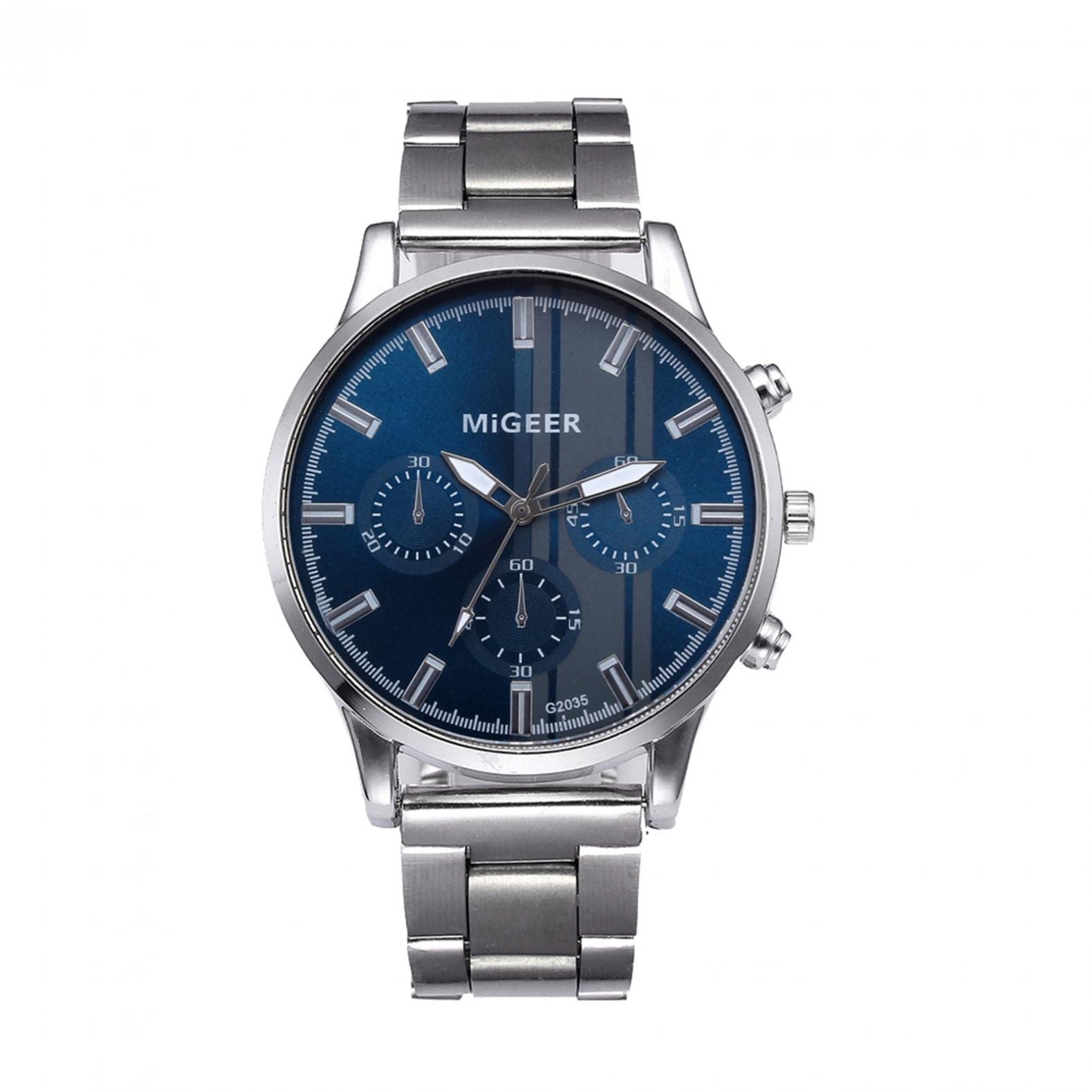Men's Automatic & Quartz Watches - Stainless Steel Case Analog Business Casual Wristwatch for Men | Perfect for Office, Formal Events & Everyday Wear