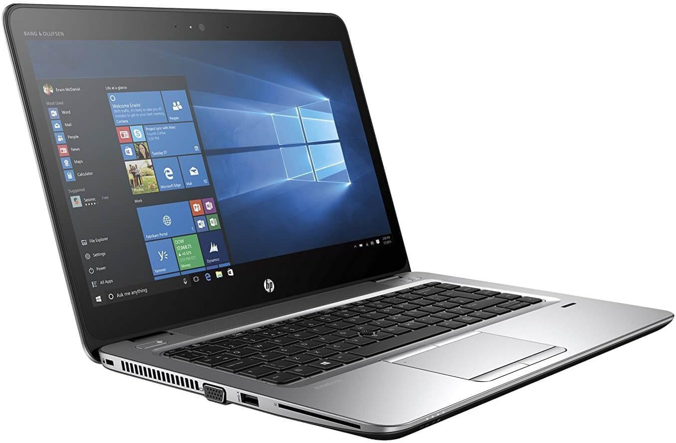 Renewed HP EliteBook 745 G3 14-inch Laptop - AMD A10-8700B 1.8GHz, 8GB RAM, 256GB SSD, Windows 10 Pro | Business & Office Work, Remote Work, Student Computing