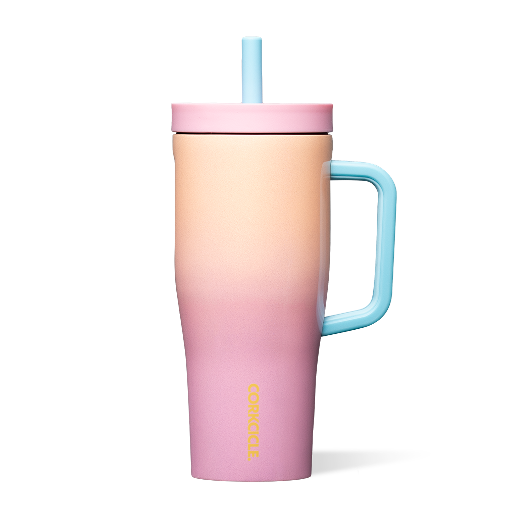 22oz Leakproof Cruiser Tumbler with Straw - Insulated Stainless Steel Water Bottle for Hot & Cold Drinks - Perfect for Travel, Gym, and Outdoor Activities