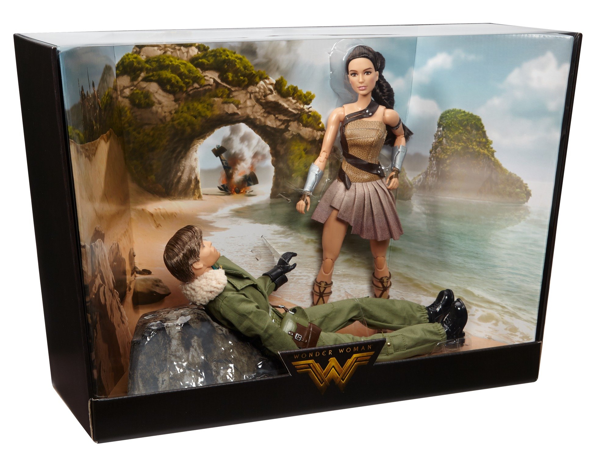Barbie Wonder Woman Paradise Island Gift Set - DC Comics Collector Doll with Accessories - Perfect for Kids, Collectors & Superhero Fans | Birthday, Christmas & Playtime Gift