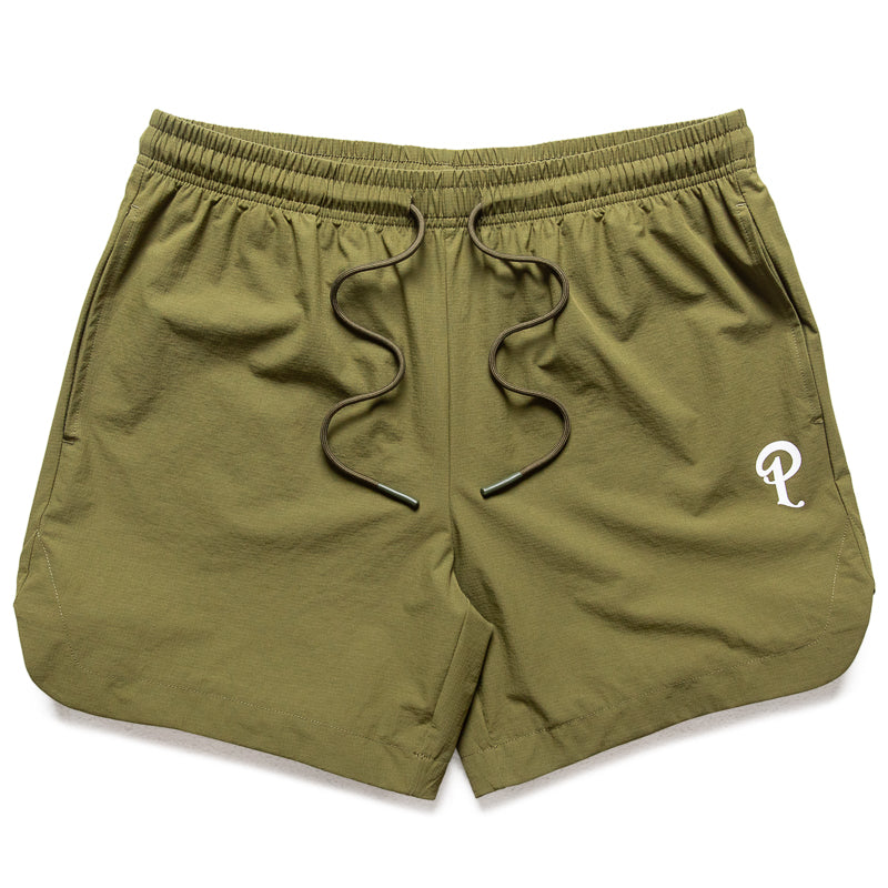 Men's Stride Short in Olive - Comfortable & Stylish Activewear for Running, Gym & Casual Wear