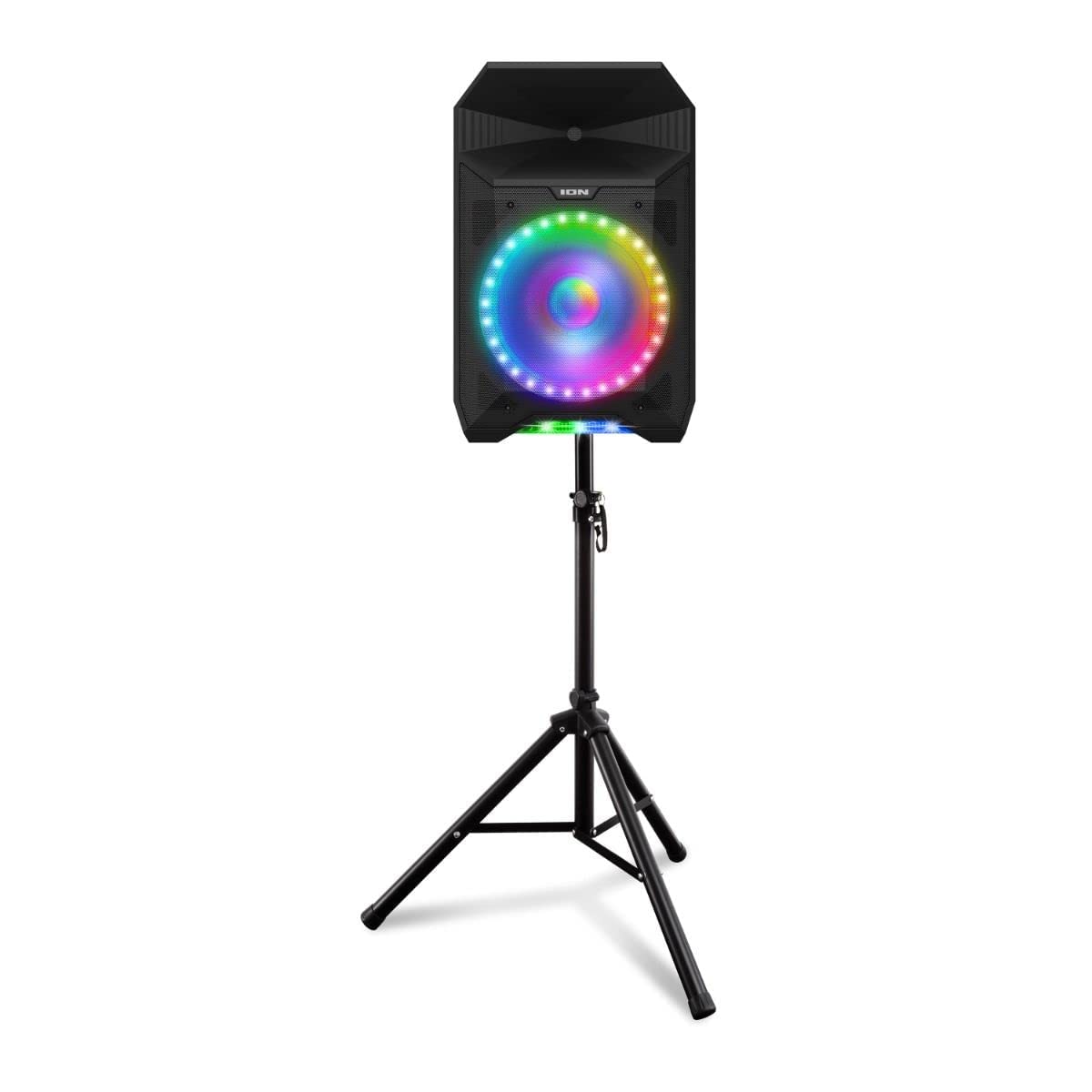 Renewed Ion Total PA Live High-Power Bluetooth Speaker System with Premium Wide Sound - Perfect for Outdoor Parties, Live Performances & Home Entertainment