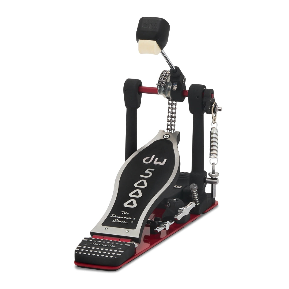DW 5000 Series Accelerator Single Drum Pedal - Professional Bass Drum Pedal for Drummers | Perfect for Live Performances, Studio Recording & Practice Sessions