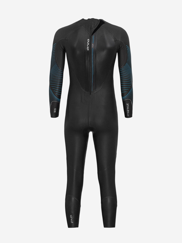 Athlex Flex V2 Triathlon Wetsuit for Men - Premium Neoprene Swim Wetsuit for Open Water Swimming, Triathlon Racing & Training - Lightweight & Flexible Design for Enhanced Performance