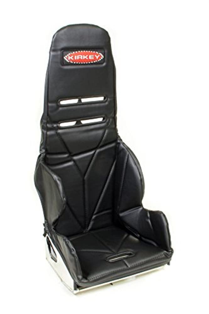 Kirkey 24301 Vinyl Black Seat Cover - Universal Fit for Racing, Off-Road & Motorcycle - Durable Waterproof Protection (24300 Series)
