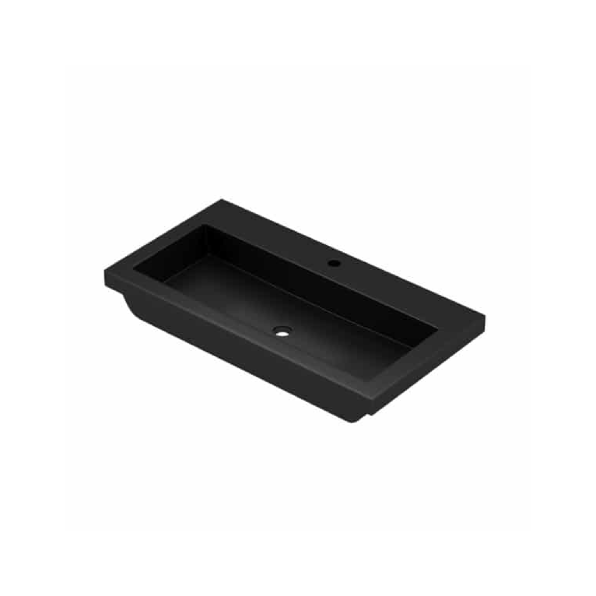 Native Trails Trough 3619 Bathroom Sink - Modern Ceramic Vessel Sink for Vanity, Powder Room & Bathroom Remodel - Perfect for Home, Hotel & Spa Decor