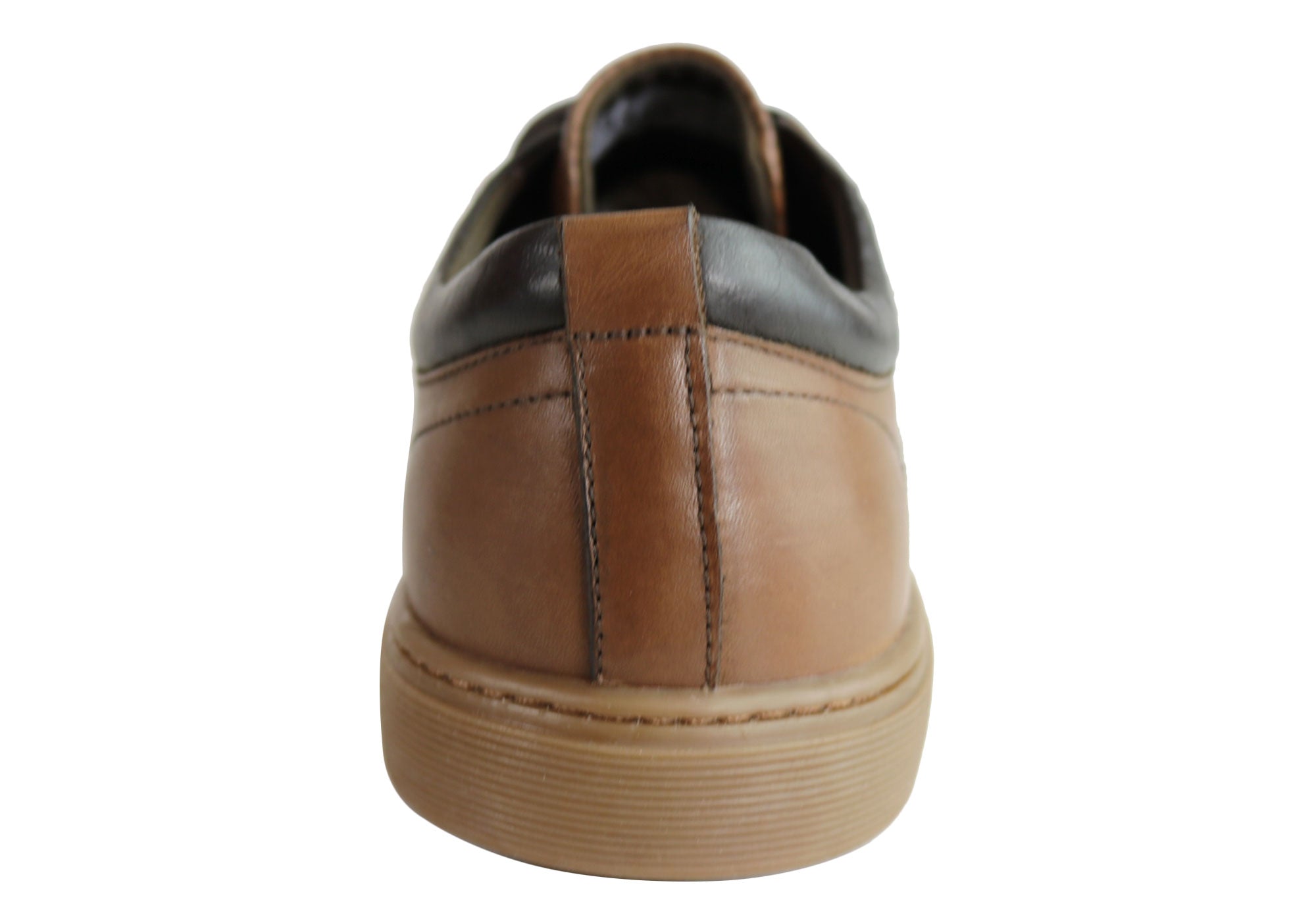 Ferricelli Finch Men's Genuine Leather Lace-Up Casual Shoes - Handcrafted in Brazil - Perfect for Office, Dating & Everyday Wear