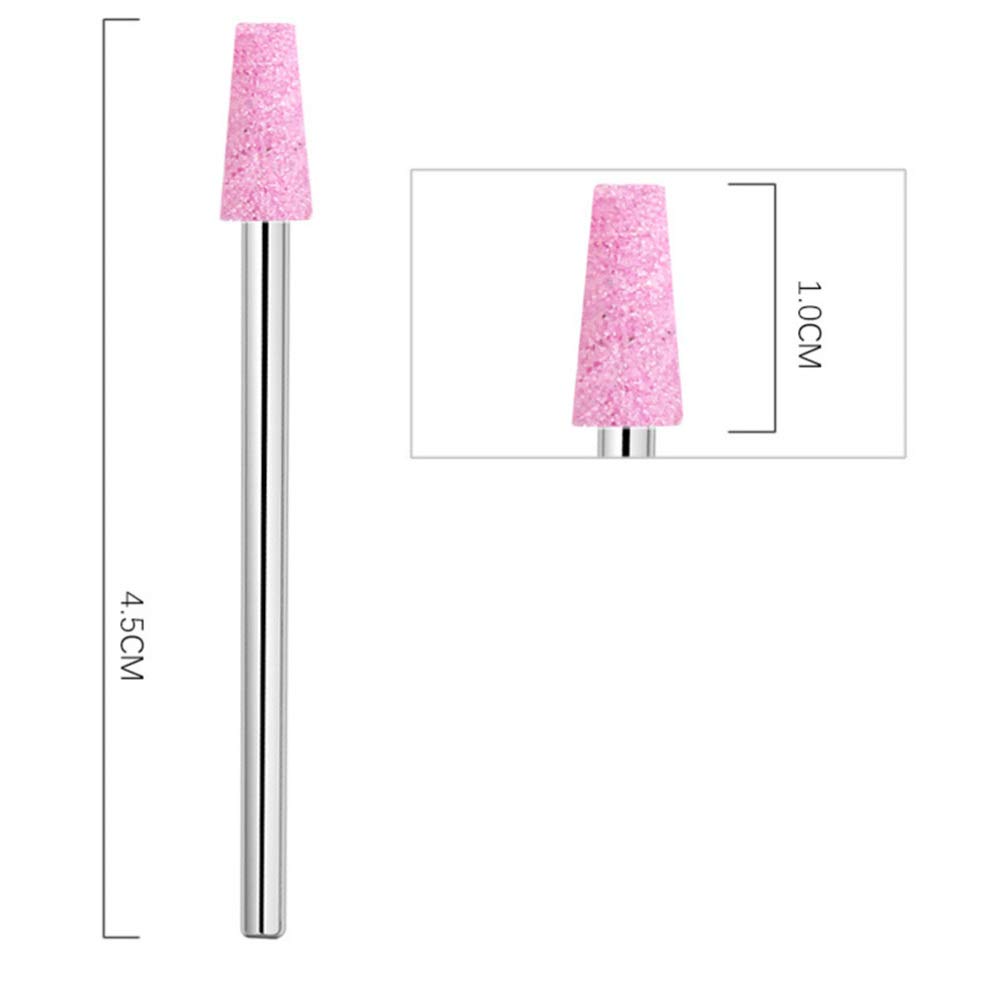 Beaupretty 10pcs Faux Nails Diamond Drill Bits Set - Professional Nail Grinding Heads & Polishing Manicure Drill Tools for Acrylic, Gel & Natural Nails - Perfect for Home Salon, Nail Art & Professional Manicure