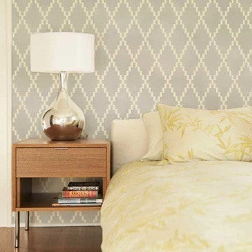 Nova Trellis Wall Stencil - Reusable DIY Painting Template for Home Decor, Nursery, Accent Walls & Furniture - Perfect for Bedroom, Living Room, Bathroom Makeovers