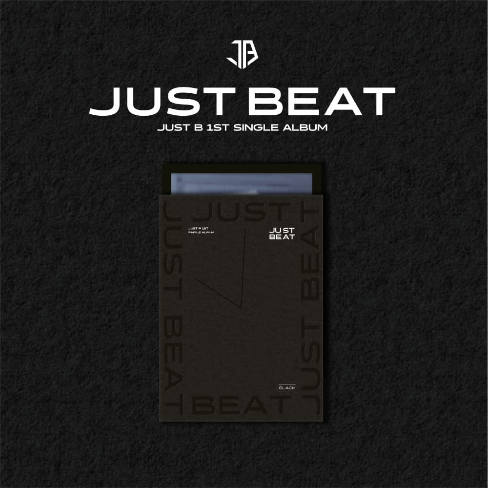 NHN BUGS JUST B - JUST BEAT (1st Single Album) BLACK Version | K-Pop Music Album | Perfect for K-Pop Collectors & Music Enthusiasts