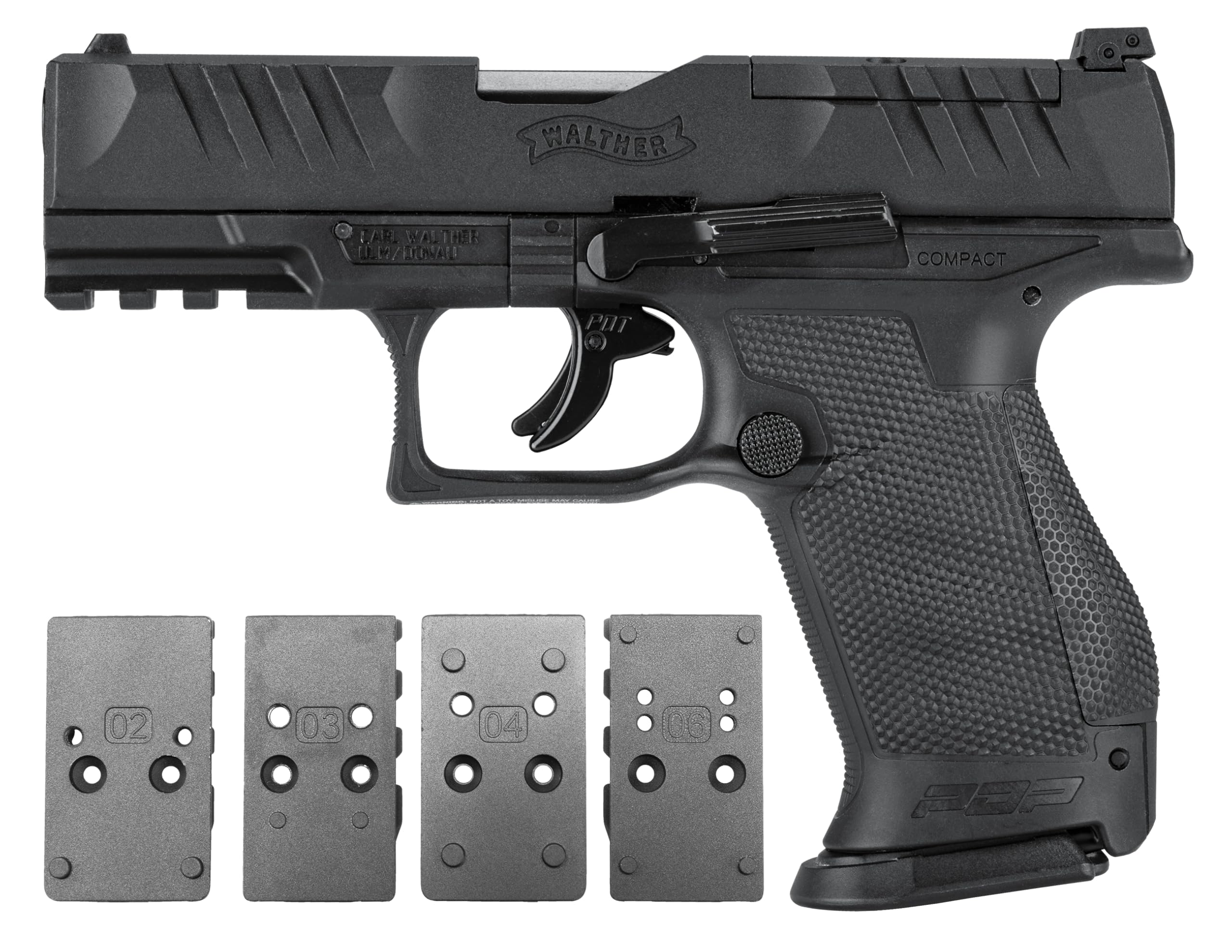 T4E Walther PDP Compact .43 Caliber Training Pistol Paintball Gun Marker - Realistic Airsoft Training, Tactical Drills & Outdoor Shooting Practice