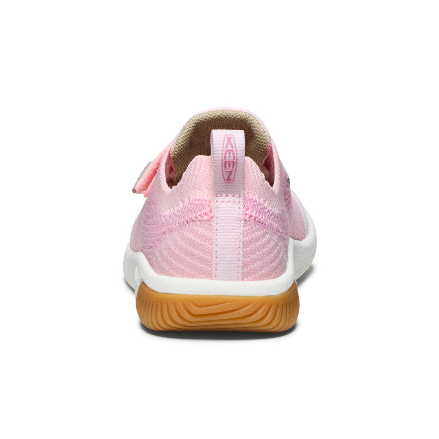 Little Kids' KNX Knit Double Strap Sandals in Giggle Pink & Moonlite Mauve | Comfortable & Stylish Toddler Shoes for Playtime, School & Everyday Wear