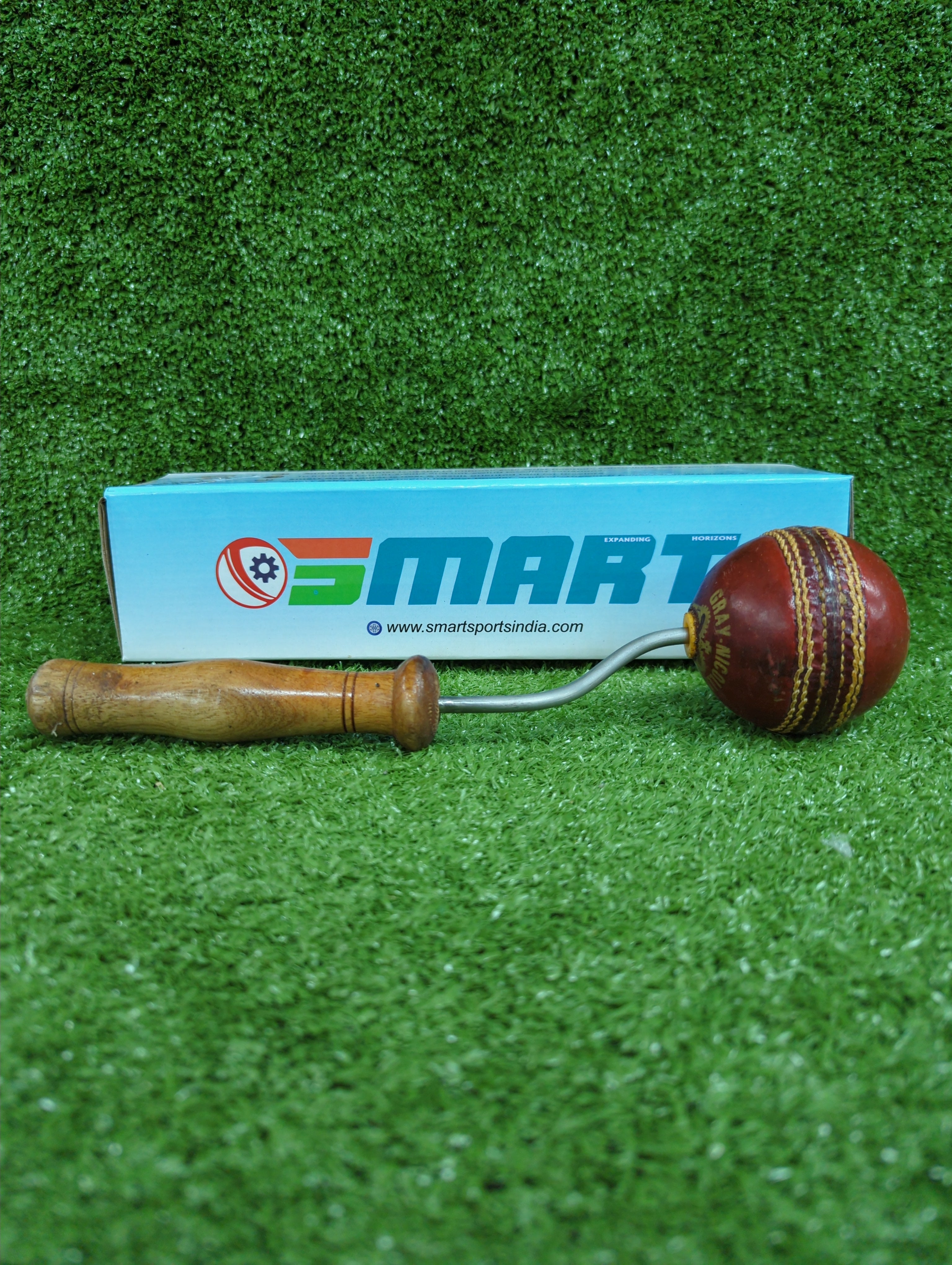 Smart Revolution Red Ball Cricket Trainer for Fast Bowlers & Spinners - Improve Bowling Accuracy & Spin Techniques | Perfect for Practice Sessions & Coaching Drills