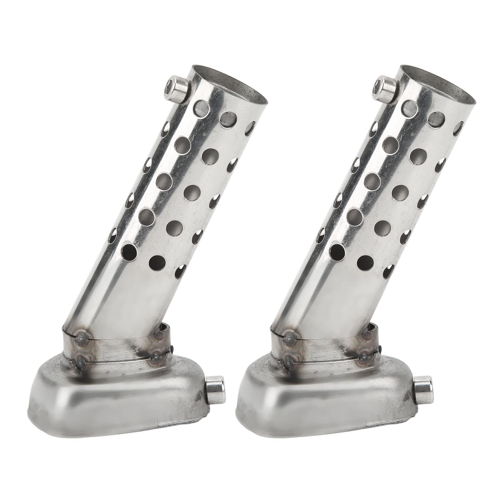 Universal Motorcycle Exhaust Silencer - 2 Pack for ATV, Scooter & Dirt Bike - Noise Reduction