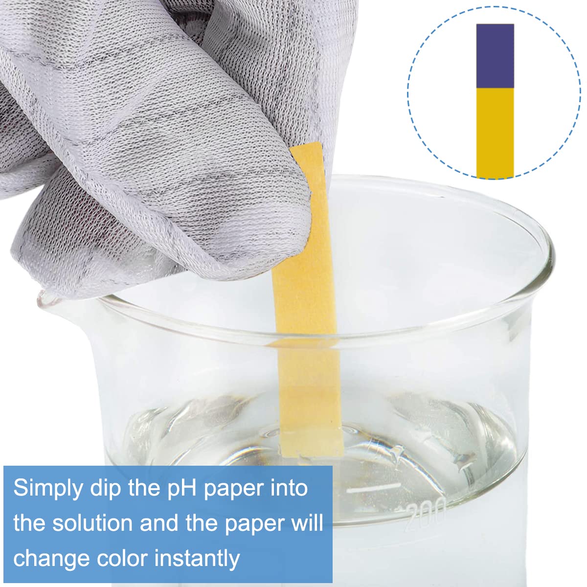 800 Strips pH 1-14 Test Paper - Universal Litmus Paper for Drug Testing, Soil, Water, Soap & Aquariums | Accurate pH Indicator (10 Pack) - Perfect for Home, Lab & School Science Experiments