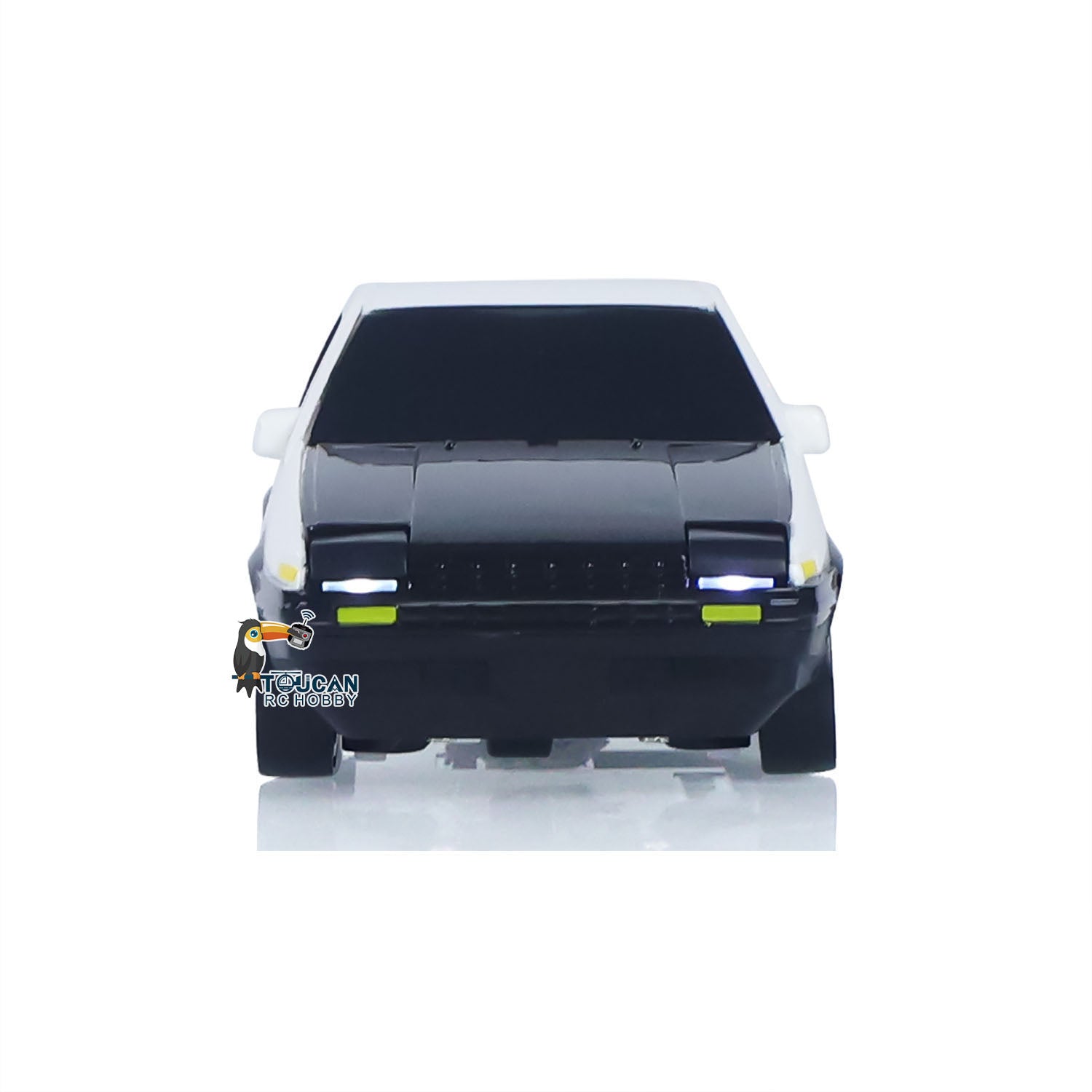 1/43 Scale 2.4Ghz High Speed RC Racing Car - AE86 Drift Vehicle 4WD Ready-to-Run Mini Model Toy with Battery - Perfect for Indoor Racing, Drift Competitions & Collectors (US Stock)
