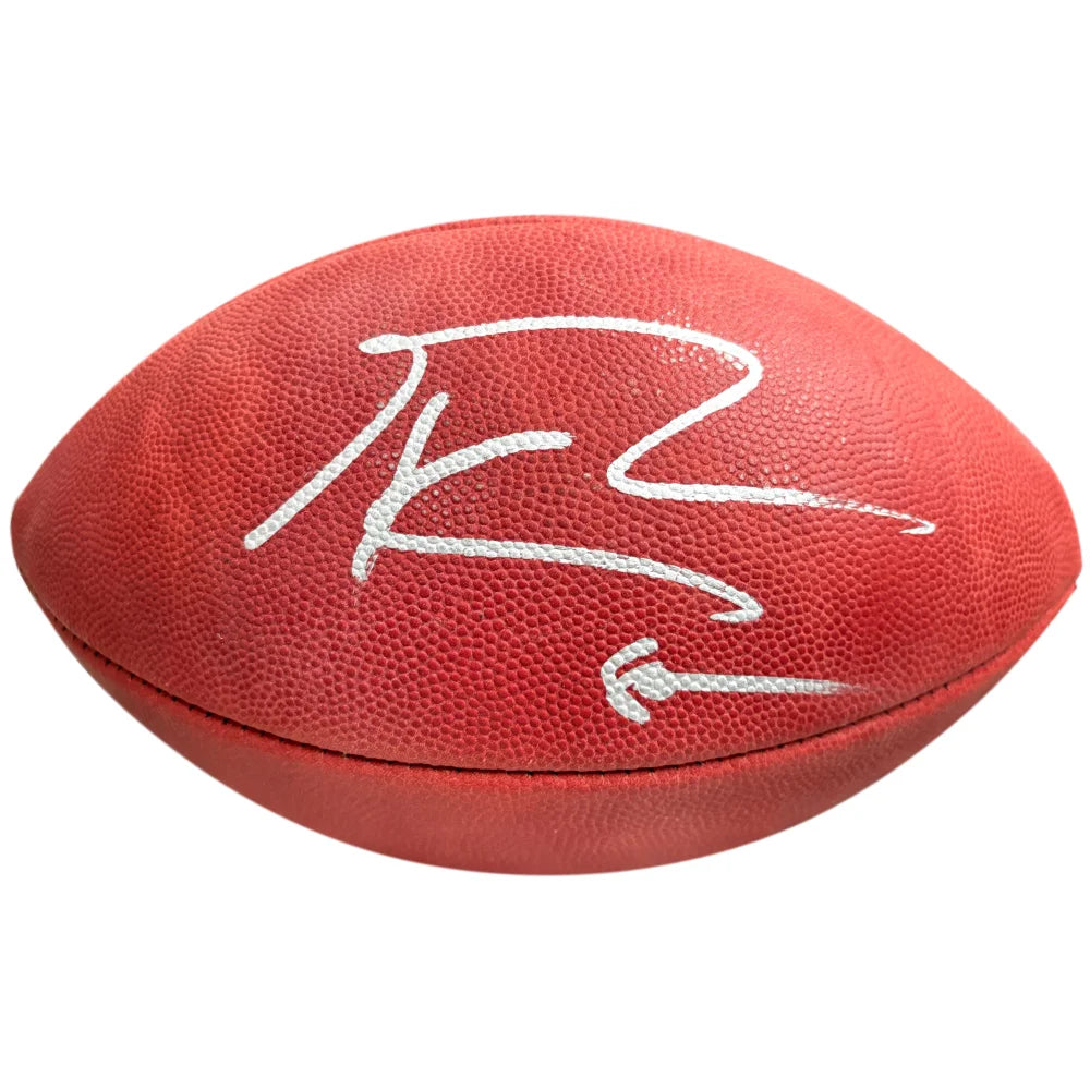 George Kittle Autographed San Francisco 49ers NFL Football with JSA COA - Official Duke Game Ball - Perfect for 49ers Fans, Sports Memorabilia Collectors & Man Cave Decor
