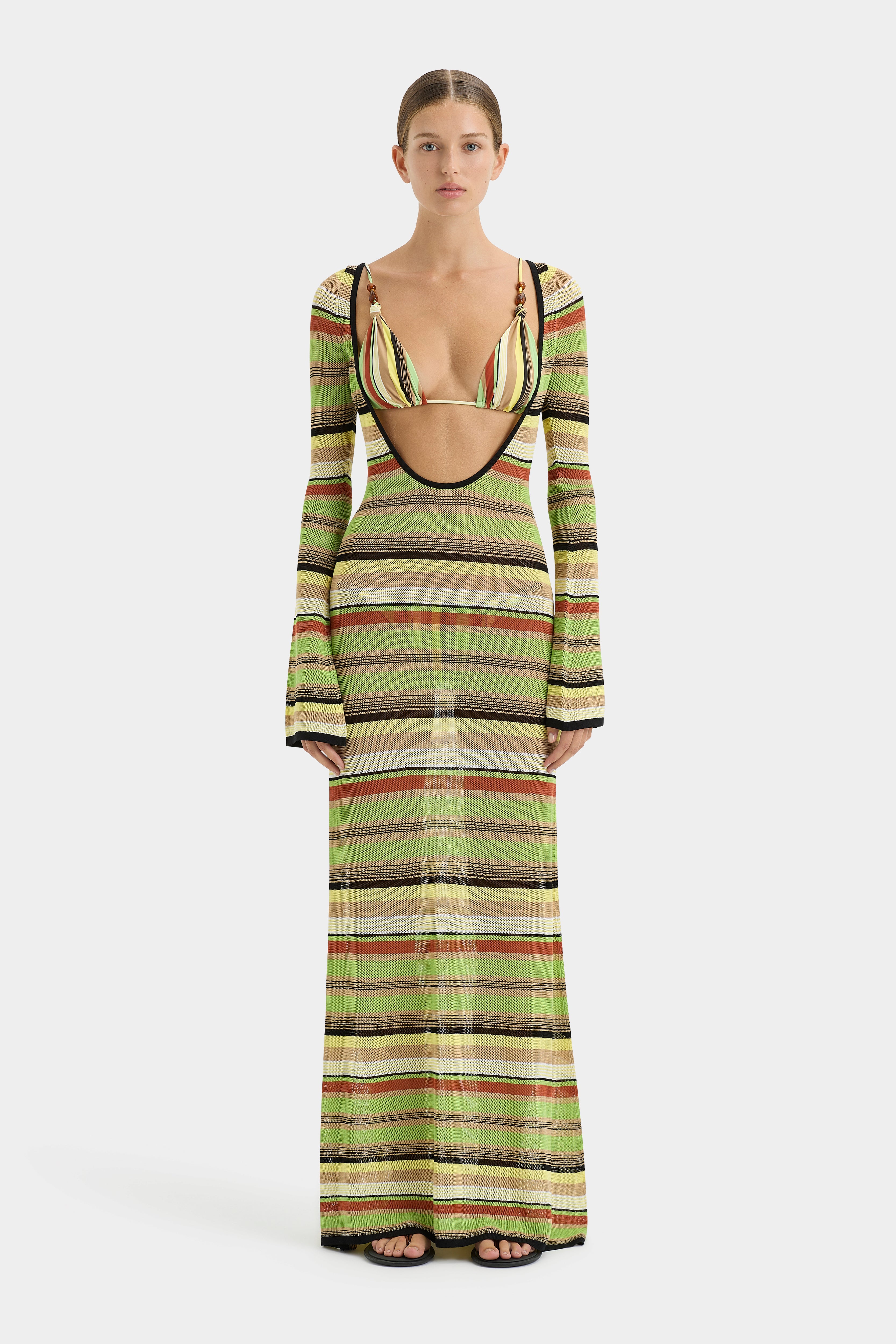 Elegant Coastline Low Back Dress for Women - Sexy Backless Party & Evening Gown - Perfect for Date Night, Prom, Cocktail Parties & Special Occasions