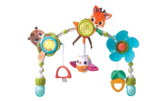 Tiny Love Into the Forest Musical Stroller Toy - Soothing Baby Toy with Nature Sounds & Lights for Strollers, Car Seats & Cribs - Perfect for Newborns & Infants