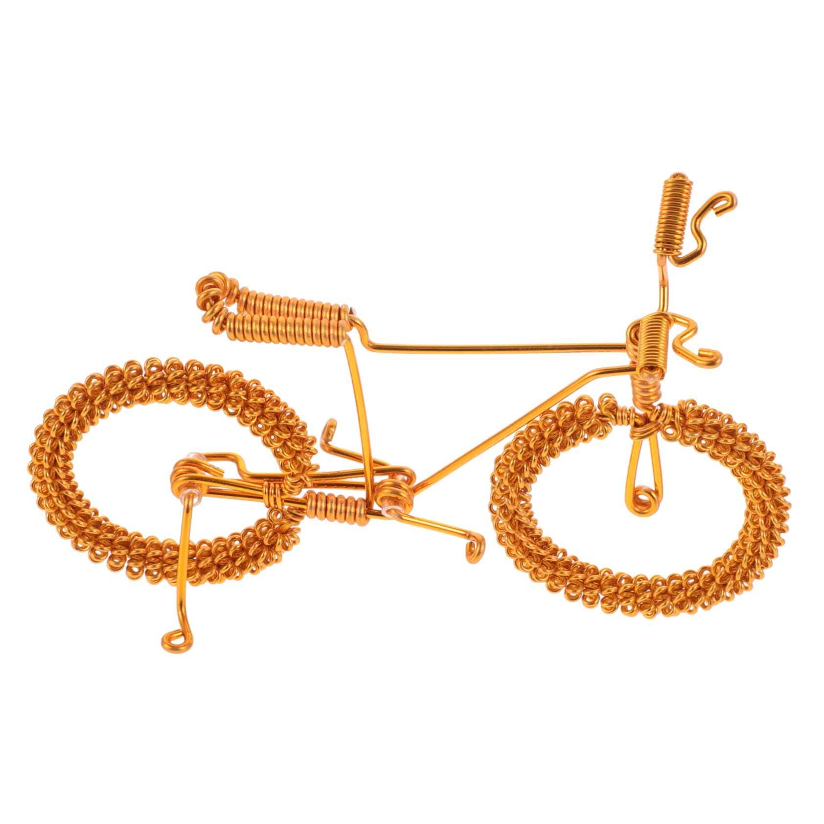 VILLCASE 4-Piece Mini Bicycle Model Set - Small Bike Decorations, Finger Bike Toys, Room Decor for Home & Office - Perfect for DIY Crafts, Party Favors, and Gift Giving