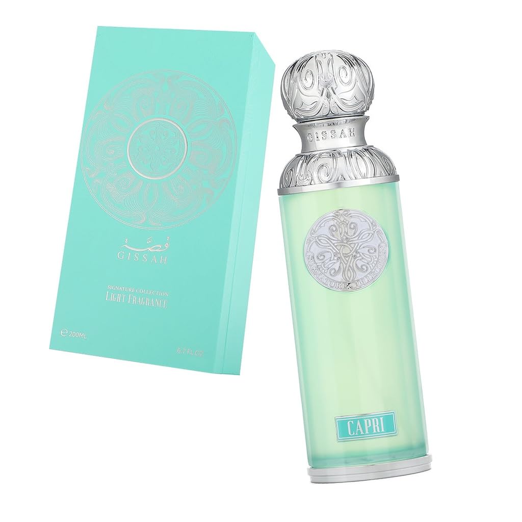 Capri by Gissah Fragrances - 200ml Eau de Parfum Spray for Women | Long-Lasting Luxury Perfume for Everyday Wear, Date Night & Special Occasions