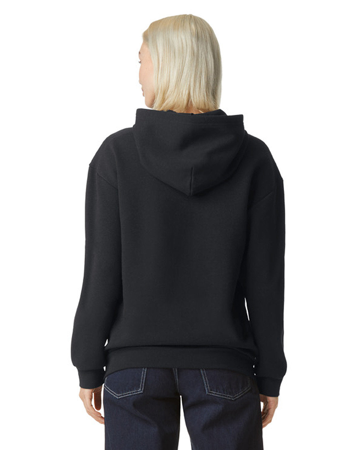 American Apparel RF498 Unisex ReFlex Fleece Pullover Hooded Sweatshirt - Cozy Winter Wear for Men & Women, Perfect for Outdoor Activities, Gym, and Casual Everyday Use