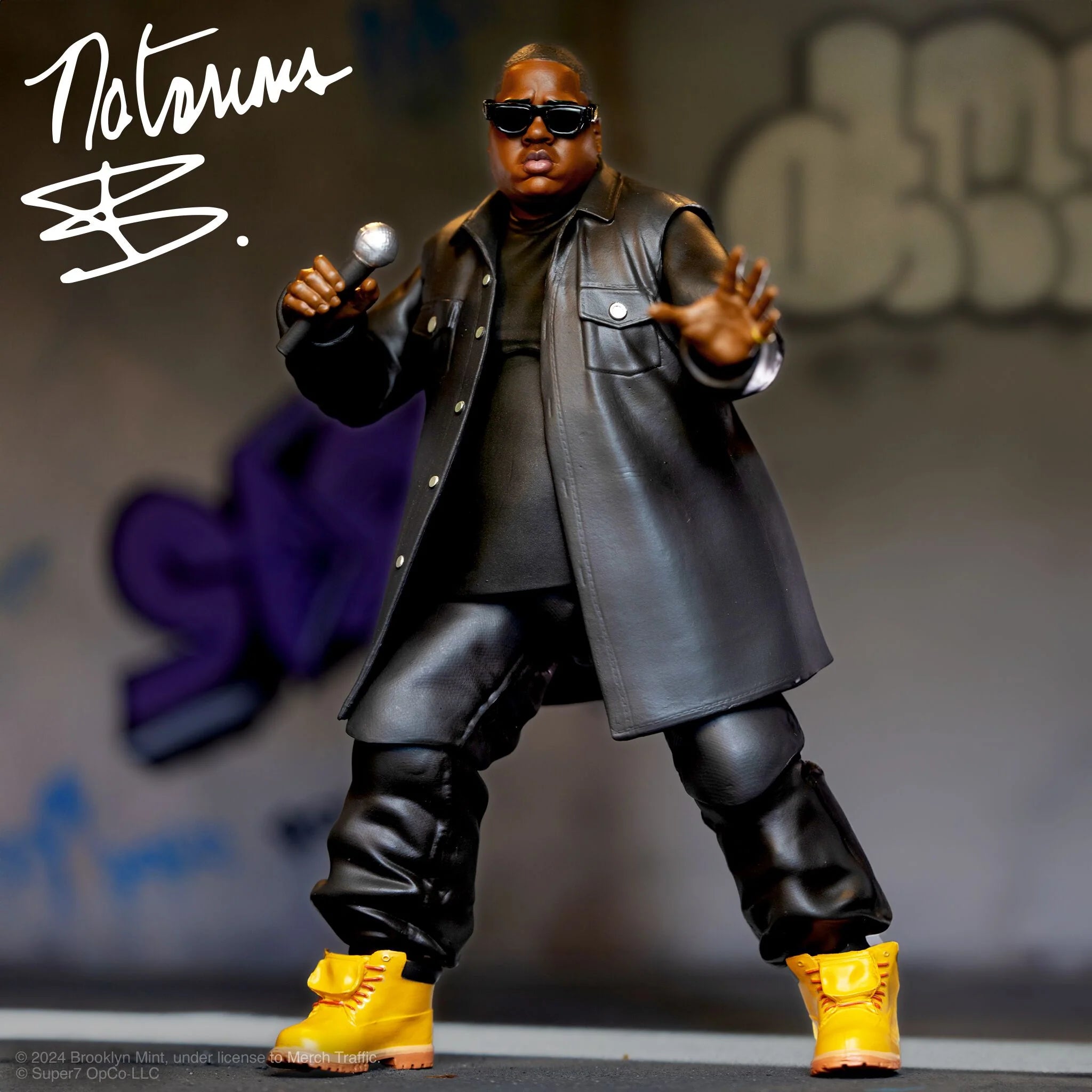 Notorious B.I.G. DELUXE Collectible Figure - Biggie Smalls Rap Legend - Perfect for Hip-Hop Fans & Music Memorabilia Collectors