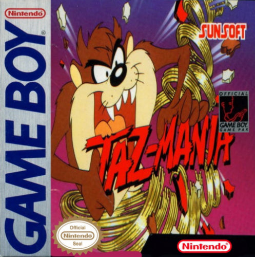 Vintage Taz-Mania Game Boy Cartridge - Classic Retro Video Game for Nintendo Game Boy | Perfect for Collectors & Nostalgic Gamers