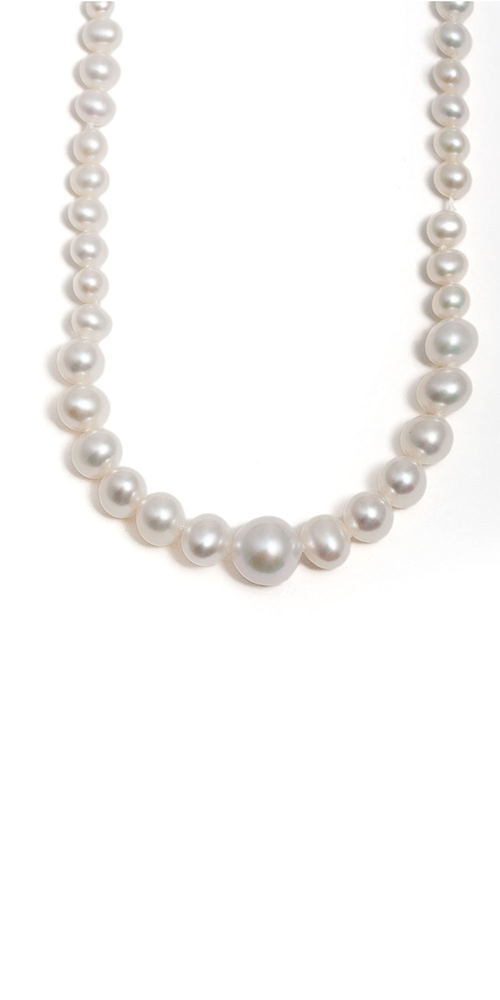 Genesis Pearl Necklace - Elegant & Timeless Jewelry for Women | Perfect for Weddings, Parties & Special Occasions
