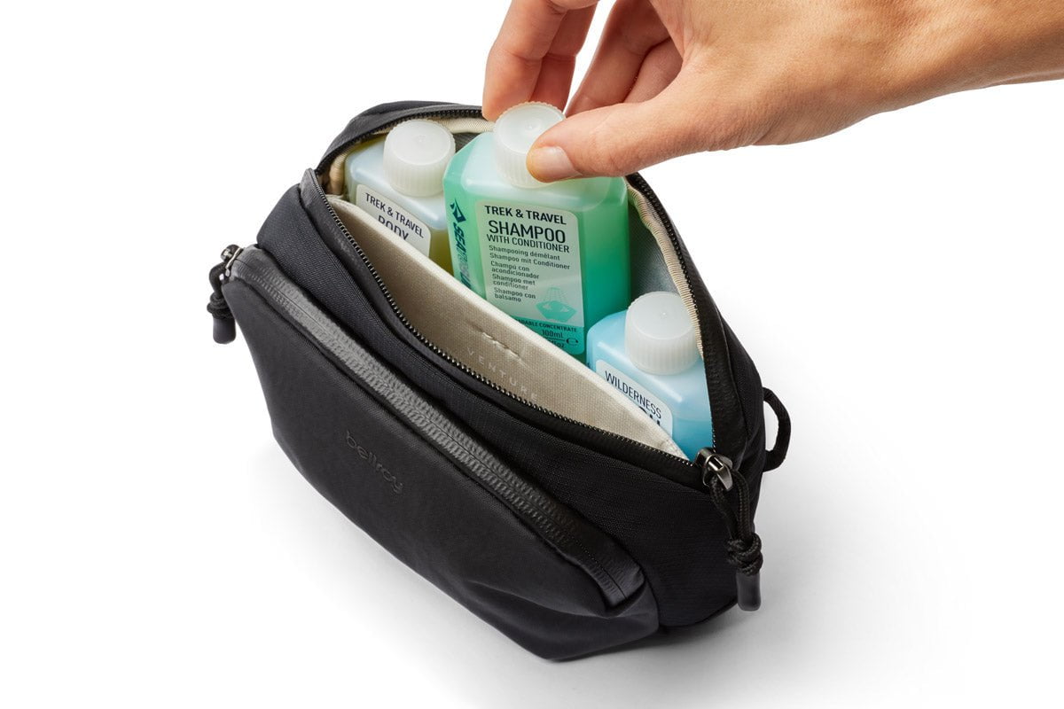 Bellroy Venture Pouch - Premium Compact Travel Organizer for Essentials | Water-Resistant & Lightweight | Perfect for Hiking, Camping & Everyday Carry (EDC)