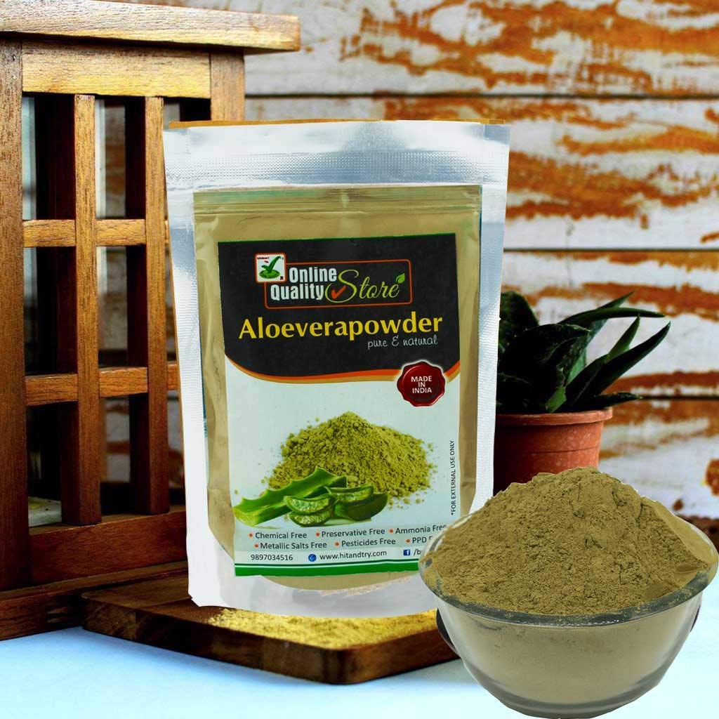 Organic Aloe Vera Powder 250g - Pure & Natural for Smoothies, Skincare & Detox - Premium Quality Online Store