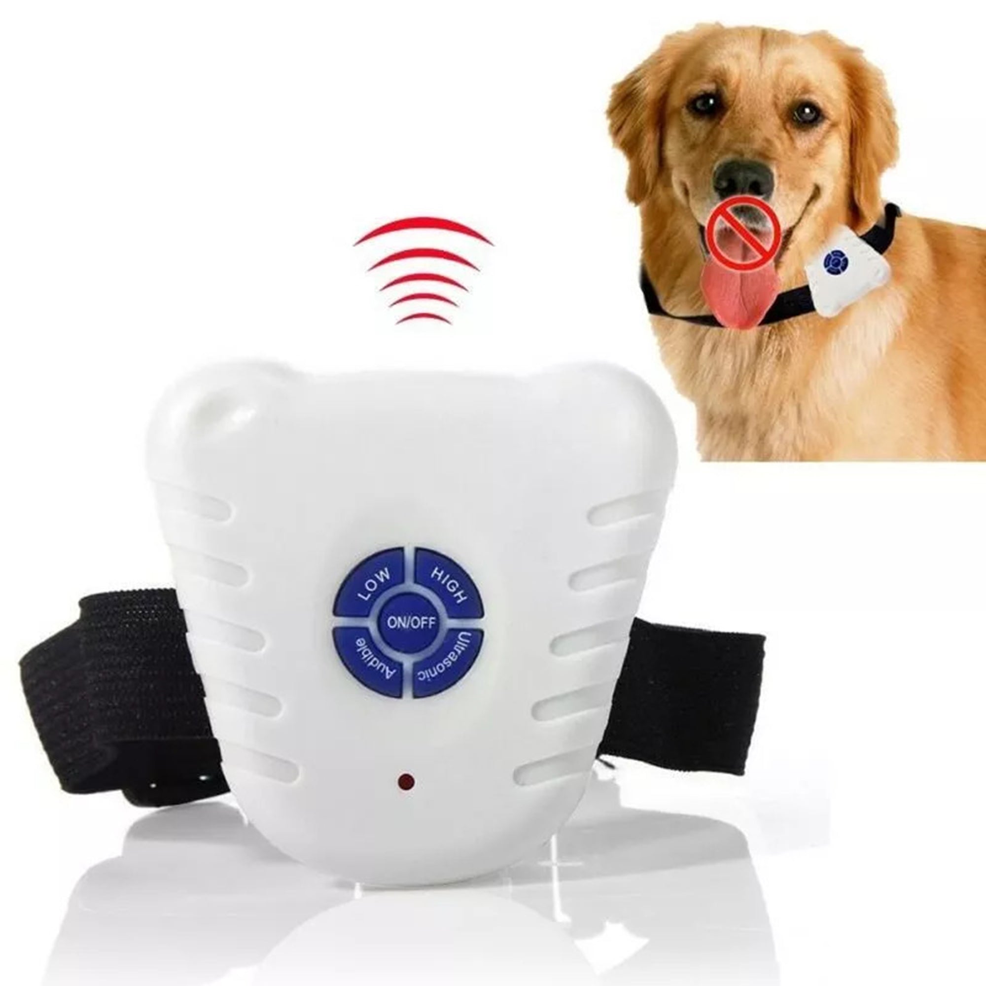 2 Pack Anti-Bark Dog Collar - Stop Unwanted Barking Fast with Safe Vibration & Sound Correction | Perfect for Training, Home Security & Neighbor-Friendly Pet Care