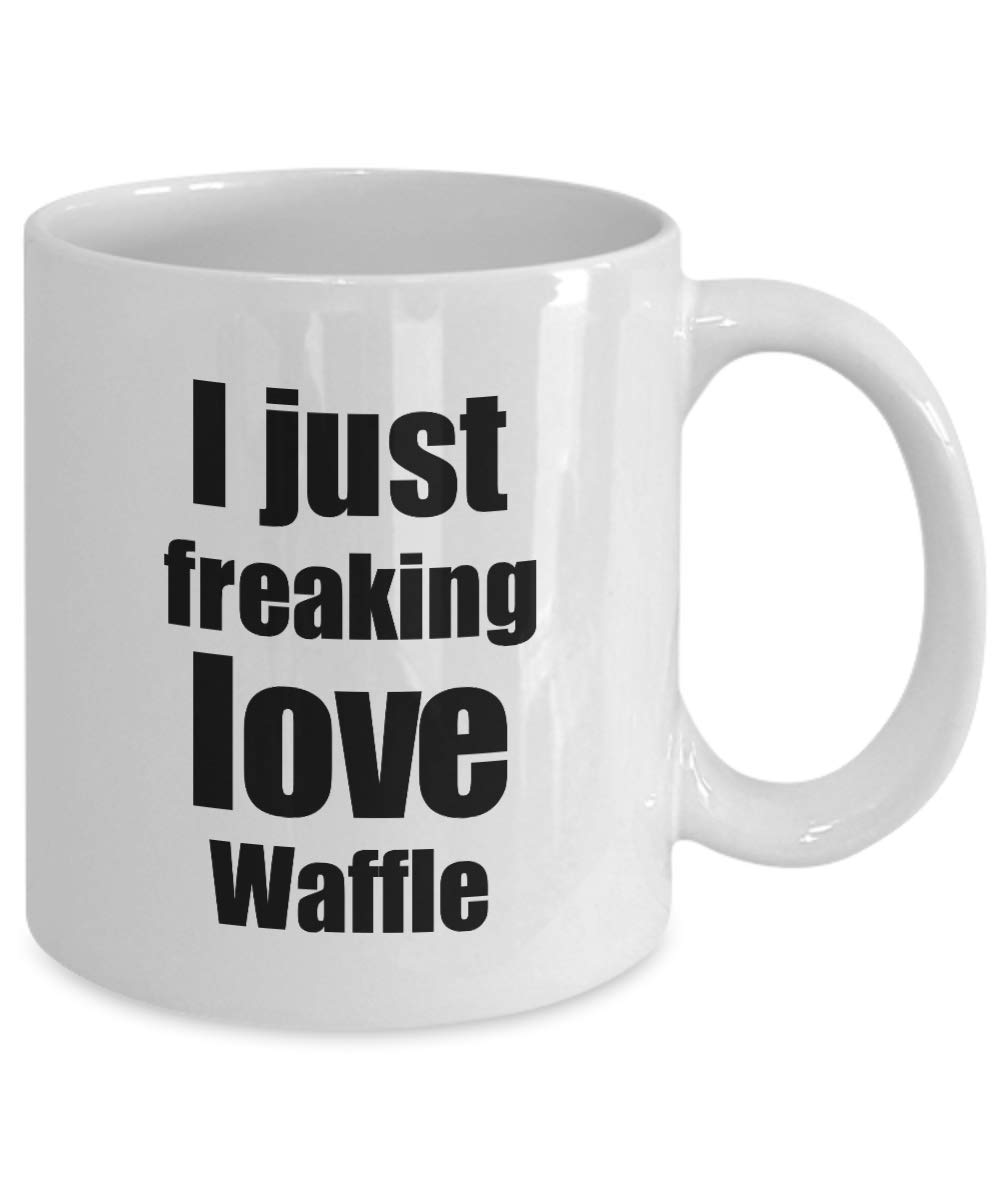 Waffle Lover Coffee Mug - Funny Gift for Foodies & Waffle Enthusiasts - Perfect for Coffee, Tea, and Breakfast - Great for Home, Office, or Gifts