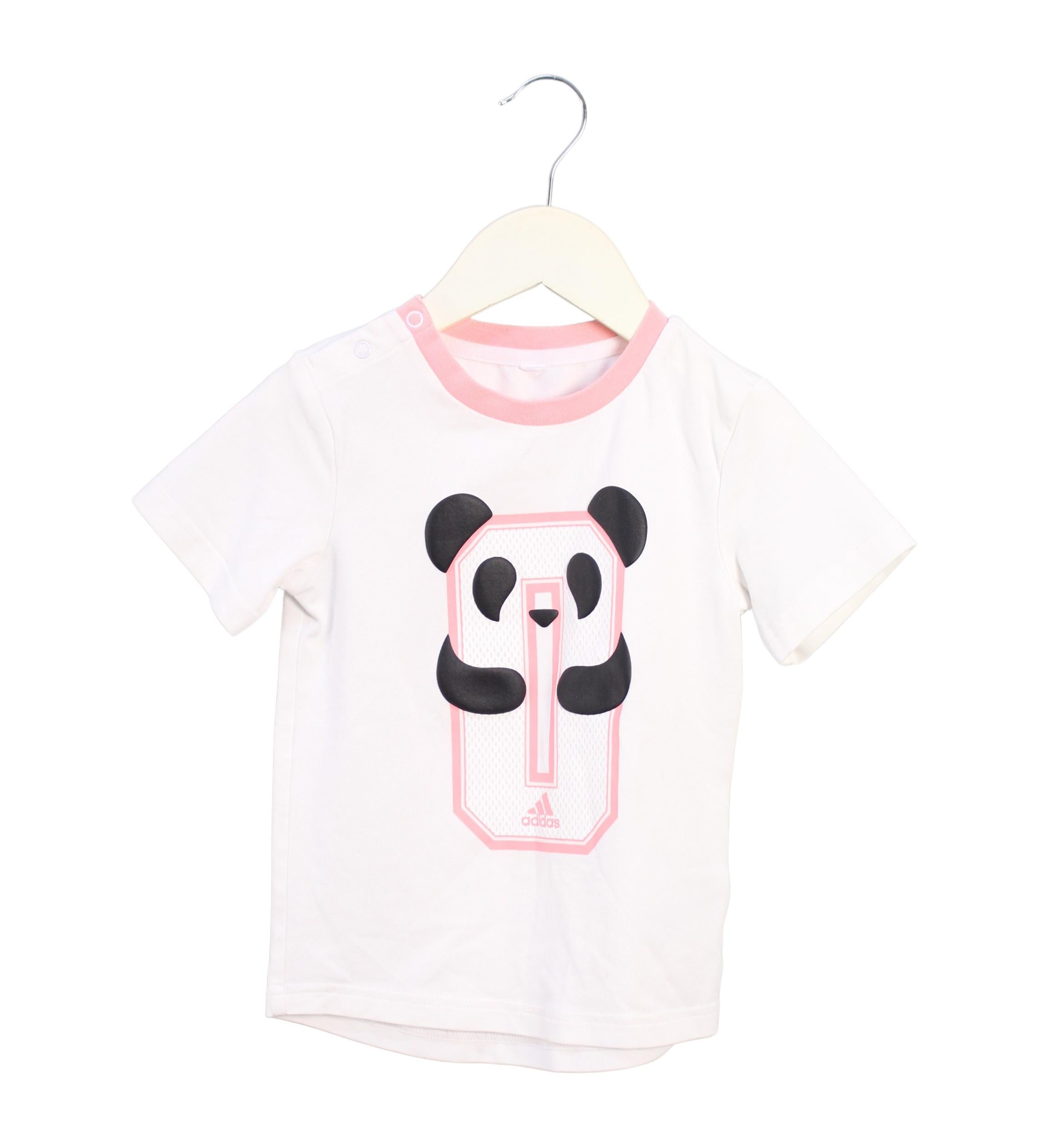 Adidas Kids' 3T T-Shirt - Soft Cotton Short Sleeve Tee for Toddlers - Perfect for Playtime & Everyday Wear