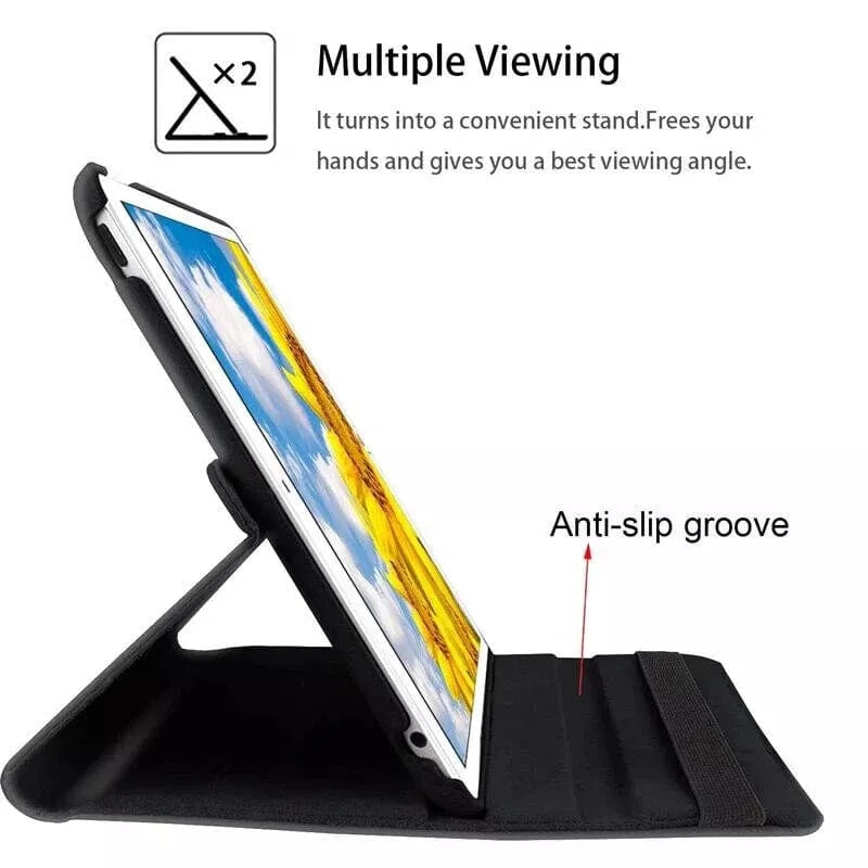 360° Rotating Genuine Leather Smart Case Cover for iPad Pro 11 (3rd Generation 2021) - Slim Protective Stand with Auto Sleep/Wake | Perfect for Work, Travel & Home Use