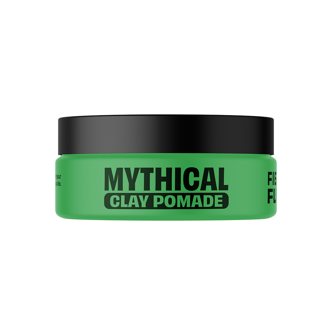 Premium Matte Clay Pomade for Men - Strong Hold & Natural Finish - Styling Wax for Textured, Messy & Sleek Hairstyles - Perfect for Everyday, Work & Special Occasions