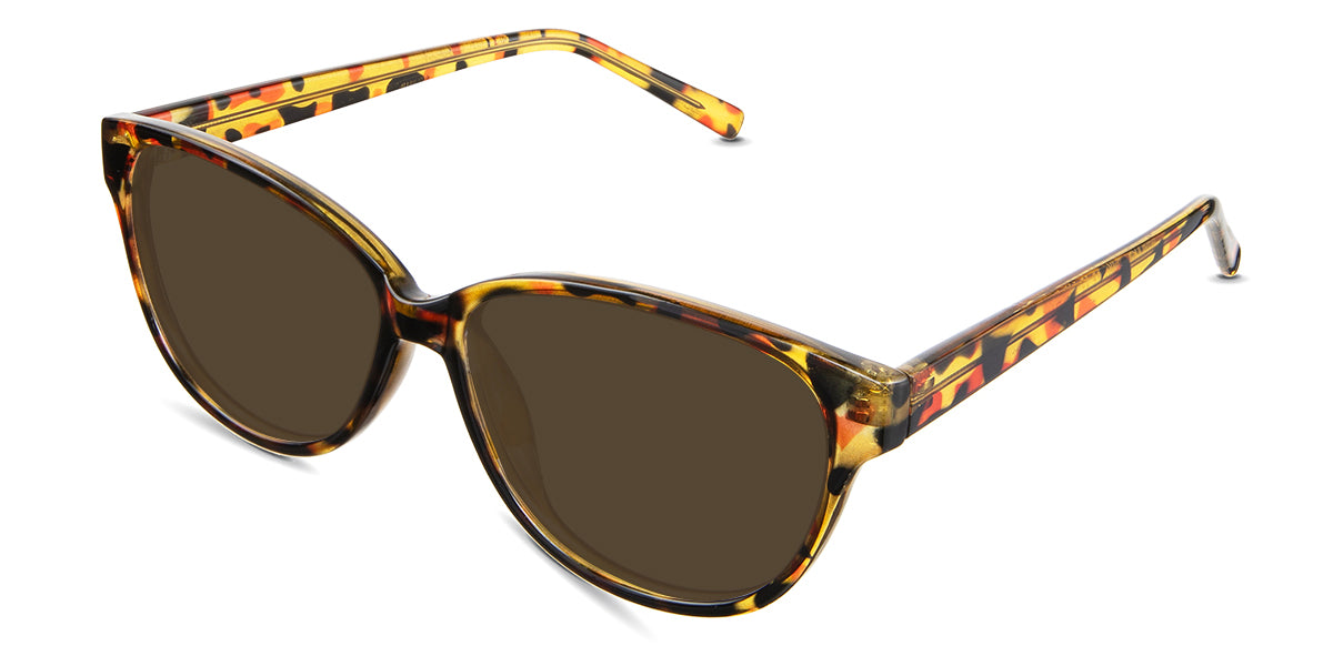 Lottie Women's Prescription Polarized Sunglasses - UV Protection, Fashionable & Comfortable for Driving, Outdoor Activities & Daily Wear